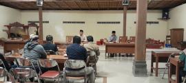 Musyawarah Pembentukan Panitia Hari Jadi Kalurahan Ngipak yang ke-106